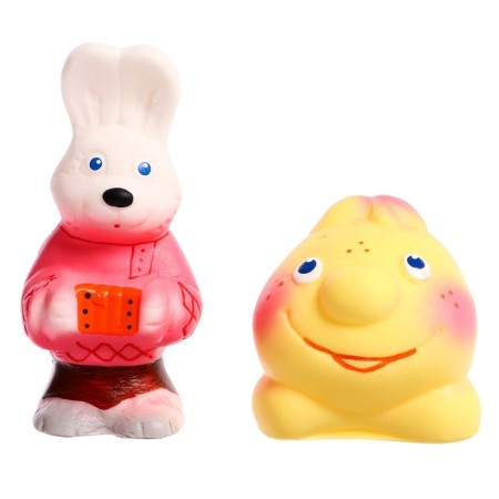 Набор резиновых игрушек «Колобок», 7 шт.-6