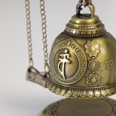 Bell-hong metal "Buddha" d = 4.8 cm 11.2x9.5x9.5 cm-5