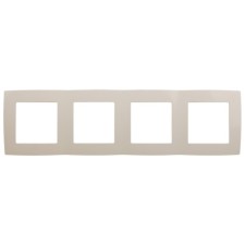 The frame for the circuit breaker for 4 posts, era12, ivory