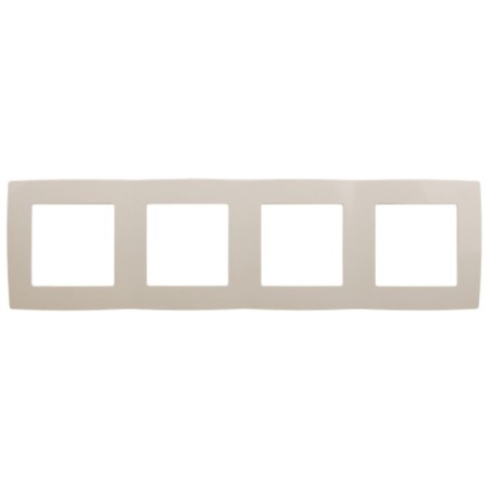 The frame for the circuit breaker for 4 posts, era12, ivory
