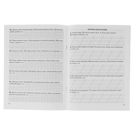 3000 tasks in the Russian language. 1 class. Control cheating. Uzorova O.V., Nefyodova E.A.-1