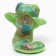 Soft toy "Cobra", 17 cm, green color