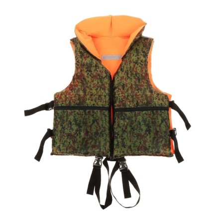 Safety vest yugana, two-sided with a headrest, size 56-62-3