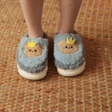 Baby slippers, size 35-36, gray