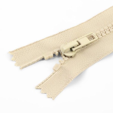 Lightning "Tractor", No. 5, non -proceeding, castle machine, 18 cm, beige color-1