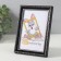 Photo frame Plastic "Modern" 10x15 cm, black