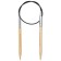 Circular knitting needles, bamboo, 5.5 mm/40cm, 1 pc