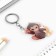 Key keychain children's acrylic "Monkey", 3.5 x 10 cm