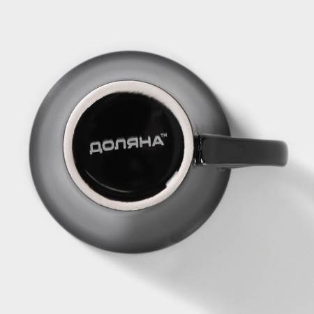 Coramic Dolyana COFFEE BREAK mug, 180 ml, black color-3