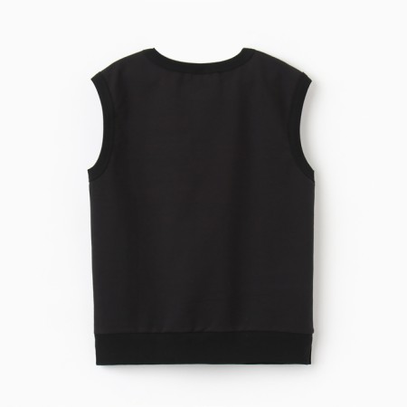 Minaku boy's vest for a boy: School Collection, Black color, height 146 cm-10