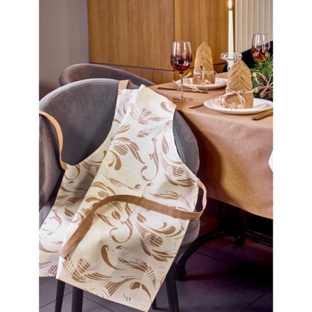 Apron Golden Frost, size 60x80 cm, curls, beige-4