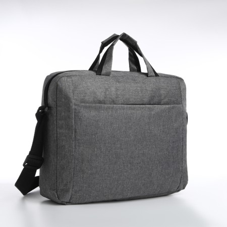 Laptop bag, gray color-2