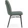 Stool on the metal frame Denis Metal/Builder fabric, black/olive 46x59x87 cm