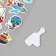Stickers for creativity Paper "A Go to Adventures" 15x30 cm