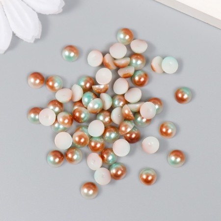 Decor "Persian-blue gradient" d = 6 mm 10g 200 pcs 5x2.5 cm-3