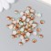 Decor "Persian-blue gradient" d = 6 mm 10g 200 pcs 5x2.5 cm