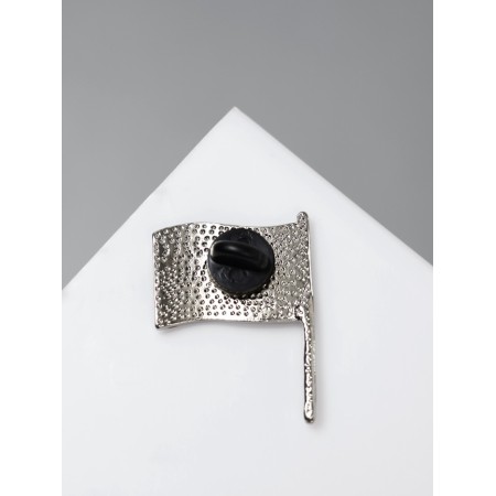 The “flag” icon of Russia, color in silver-2