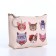 Monetnik's wallet with a zipper, color mix