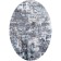 Oval carpet roma 37896b, size 83x150 cm