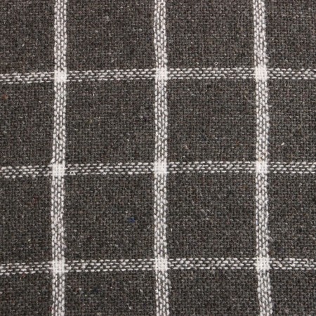 Palermo plaid 140x200cm, dark gray/white, wool 20%, pan 40%, polyester 40%-1