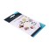 Faber-Castell Tack-Sit gluing pillows are white, 90 pieces /packaging, 50 g, blister