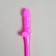 Tubes on a bacheloretterator, plastic, pink, 6 pcs