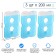 Cold Cold "Master K", 200 ml, 17.8 x 12 x 1.3 cm, set of 3 pcs