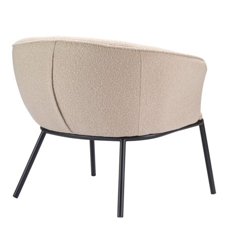 Paal lounge-peel, 740 × 700 × 650 mm, book, beige color-12