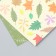 Scrapbooking paper bilateral "leaves" density 180 g 15.5x17 cm