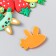 Decor for creativity rubber "Fruits with muzzles" set of 15 pcs mix 2.5x3 cm