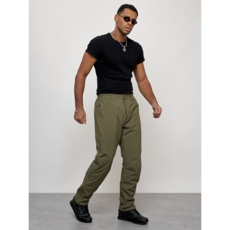 Sports male winter, size 54, khaki color-2