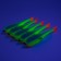 Yaman foamy fish on a double, 110 mm, color 26 UV, 5 pcs.
