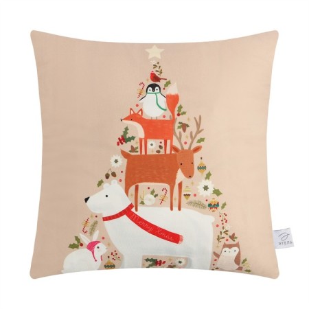Case on the pillow Ethel Merry Xmas, 40*40 cm, 100 p/e, velor-1