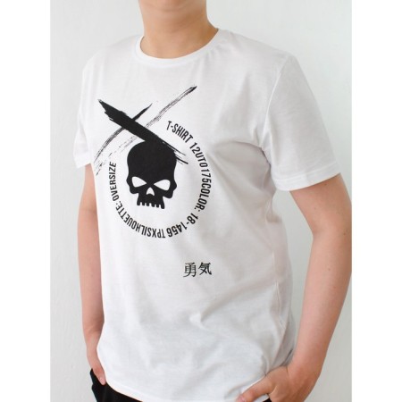 Male T -shirt Bene, size 60, white color-3