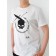 Male T -shirt Bene, size 60, white color