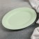 Porcelain shade "Amelia", 24.5 × 18 cm cm, green color