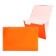 Folder Carder Calligrata Neon 13 Department. A4 plastic 0.7mm orange. Cut in color