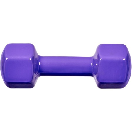 A set of dumbbells of rubberized Bradex SF 0872, 4 kg, purple-1