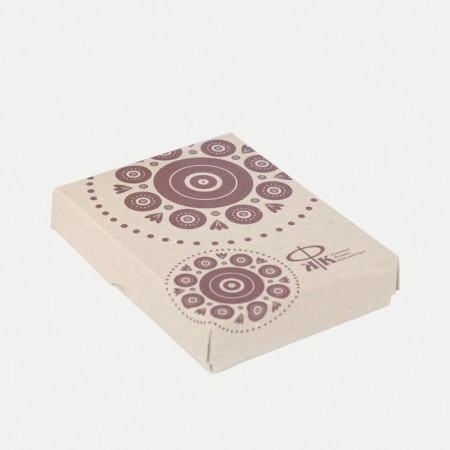 Male purse, department for cards, brown color-3
