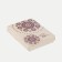 Male purse, department for cards, brown color