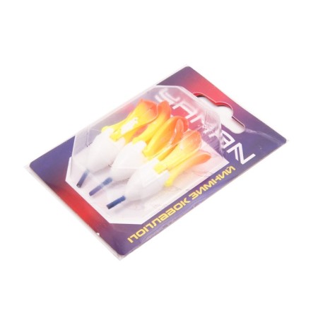 Winter Yaman Froll "Tulip" 2 g, polystyrene, the color of the yellow-red unit 3 pcs.-4