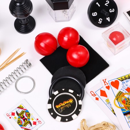 New Year's large set of magicians, 50 tricks-4
