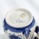 Sun mug, small, gzhel, porcelain, 9x7.5 cm