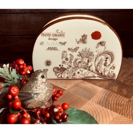 Lenardi napkin "Bird courtyard", 15x11x4.5 cm-1