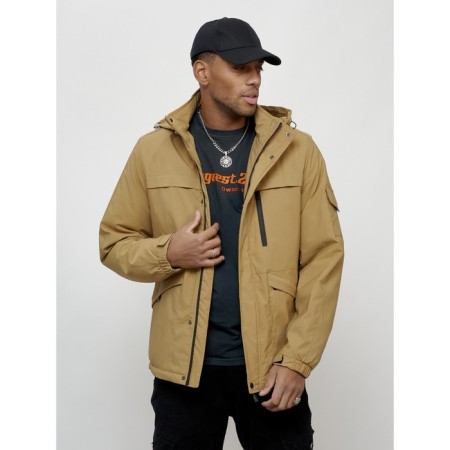Sports male jacket, size 56, beige color-9