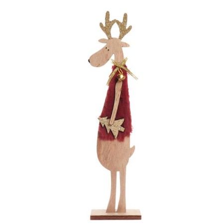 New Year's decor "Tall" 7 × 4 × 29 cm, red-3