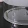 Falseyarus for the cake, cylinder, d = 30 cm, h = 12 cm, the color is transparent