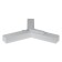 LED LED GEOMETRIA IGREK 44W 4000K 3000 LP40 80x80x8 White