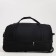 Road bag on wheels, a lightning department, with an increase, an outer pocket, a long belt, black color is black