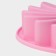 Baking uniform "Chamomile", silicone, 23 × 4.5 cm, pink color